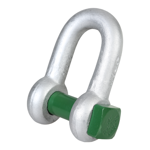 GREEN PIN FISHING DEE SHACKLE SQUARE HEAD SCREW PIN 1-3/8” (GPGDVK35)