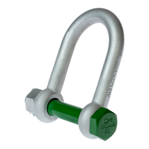 GREEN PIN BIGMOUTH DEE SHACKLE BN 1-1/2" (LDGDMB38)