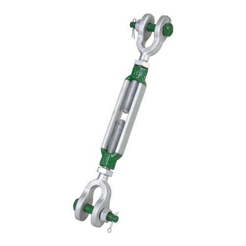 GREEN PIN JAW JAW TURNBUCKLE SAFETY BOLT 1-1/2" X 18” (SSGPMBGG3818)