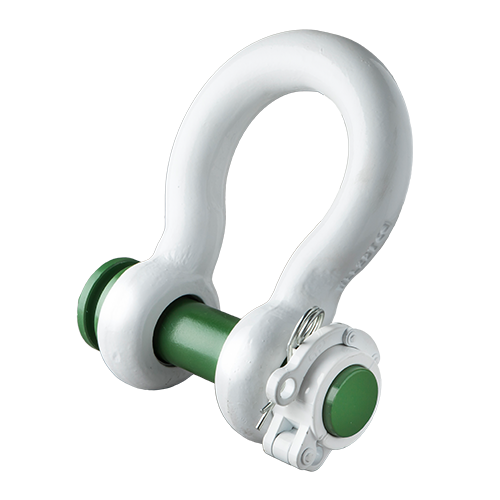 RELEASE ROV SHACKLE GRADE 80 WITH LOCKING CLAMP 2-1/2" (POGHMB75ROVRLLC)