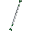 GREEN PIN JAW JAW TURNBUCKLE SAFETY BOLT  1-1/4" X 18" (SSGPPOGG3218)