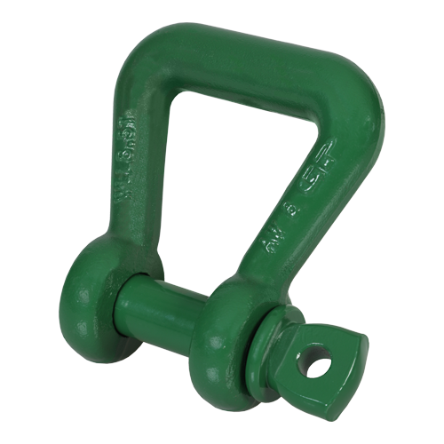 GREEN PIN WEB SLING SHACKLE WITH SCREW PIN N/A (POPWBB16)